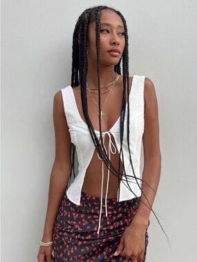 Princess Polly Front Tie Top